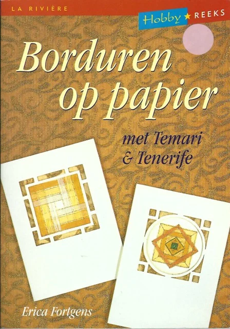 Borduren op papier met Temari en Tenerife