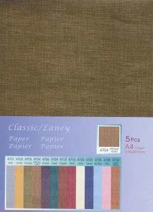 Classic Laney dun papier 4703 Champagne