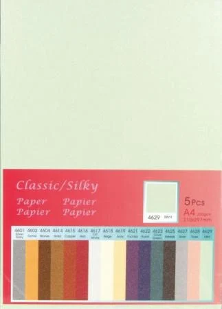 Classic Silky A4 karton 4629 Mint
