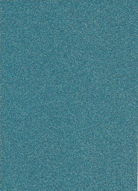 Glitterpapier A4 Turkoois