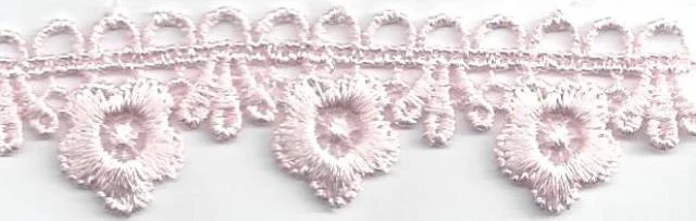 Bloemkant-rand klein 1 roze