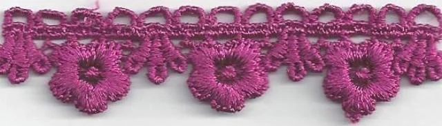 Bloemkant-rand klein 2 purper
