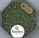 Miyuki Rocailles 11/0 groen met zilverkern