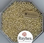 Miyuki Rocailles 11/0 goud glanzend