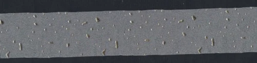 17 organza lint 40 mm met goudkleurige dauwdruppels.