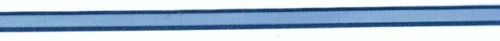 210 Organza lint 7 mm donker blauw met biesjes