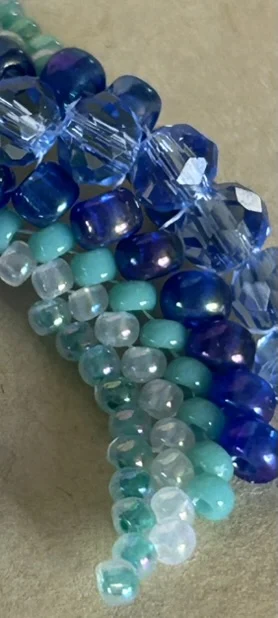 Chrystal Wave Oorbellen