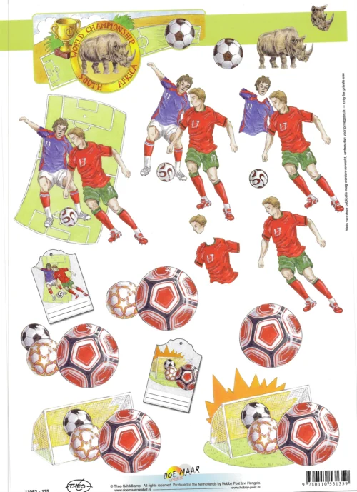 Knipvel Mannen / Voetbal