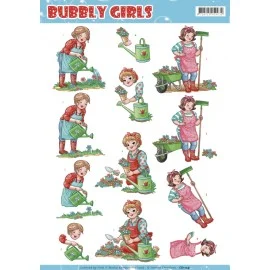 Knipvel Bubbly Girls - Yvonne Creations - CD11241
