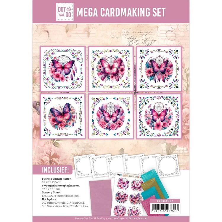 Dot and Do Set 7 - Butterfly Fantasy Mega Pakket